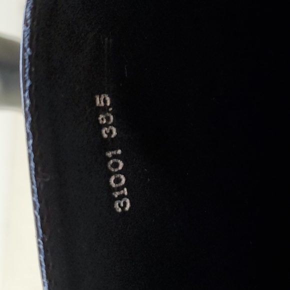 L.K. BENNETT 'Denise' Black Leather Riding Boots Size 38.5 EUR - Picture 12 of 13